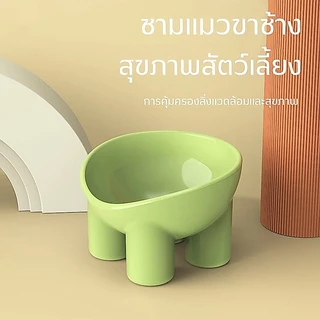 ชามกันมด แมว ชามอาหารแมว ชามอาหารสัตว์เลี้ยง ทรงเฉียง ชามอาหารสุนัข ที่วางอาหารสัตว์เลี้ยง เครื่องให้อาหารสัตว์เลี้ยง