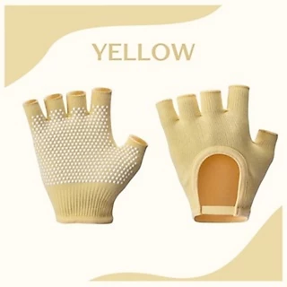 ถุงมือพิลาทิส Pilates Gloves ถุงมือกันลื่น ถุงมือโยคะ อุปกรณ์โยคะ พิลาทิส กระชับมือ ใส่สบาย ระบายอากาศดี