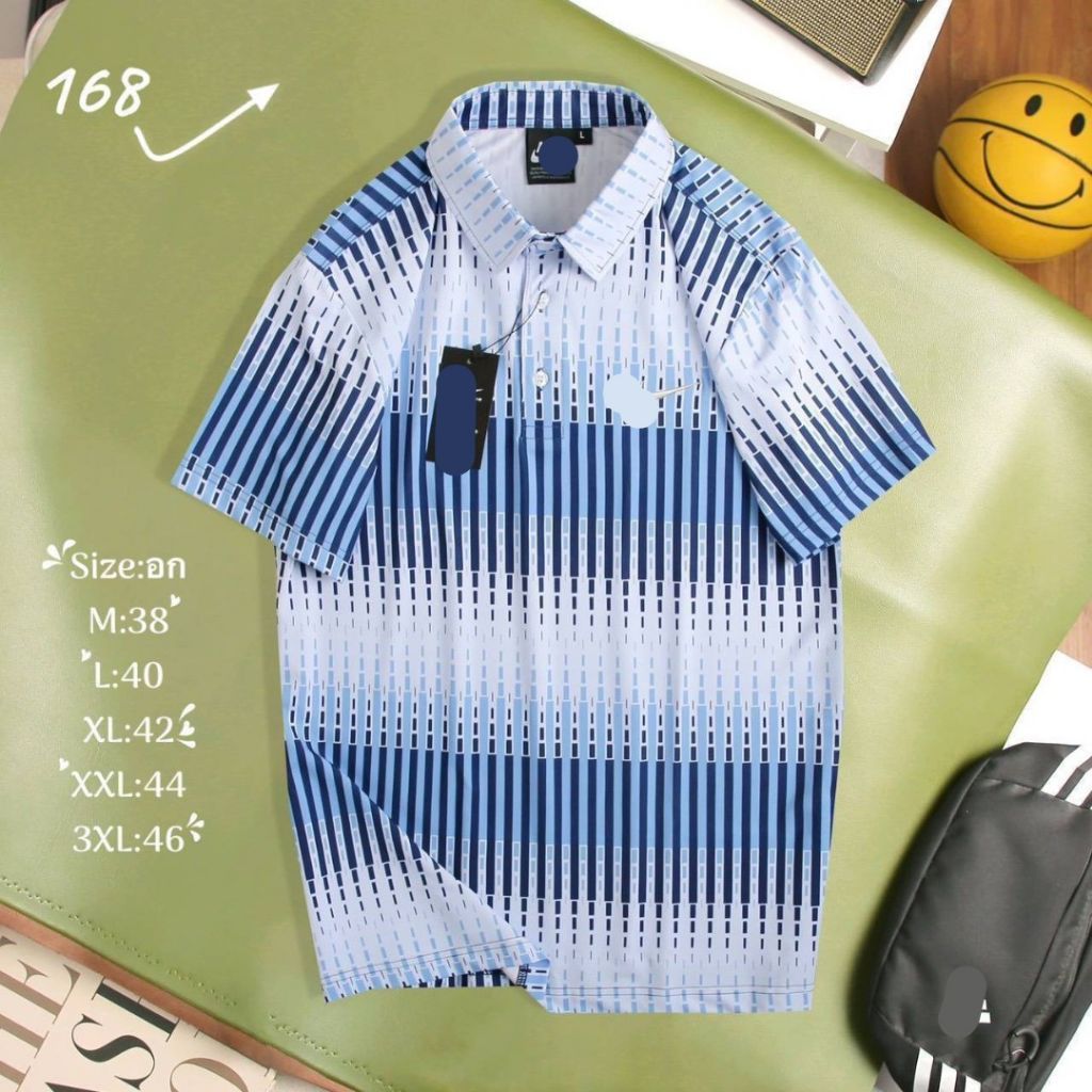 PoLo Men shirts new arrivals berst price เสื้อโปโลชายมาไมราคาถูกขอปกแขนสันฟ้ายืดไสสบาย