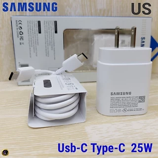 ที่ชาร์จ Samsung S21 plus 25W Usb-C to Type-C ซัมซุง หัวชาร์จ US สายชาร์จ 2เมตร Super Fast Charge ชาร์จด่วน เร็ว ไว