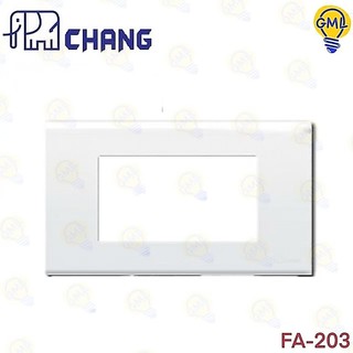 Chang หน้ากาก 1 ช่อง 2 ช่อง 3 ช่อง 4 ช่อง 6 ช่อง สีขาว