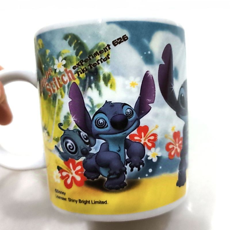 Disney stitch การทดลอง 626 tiki-terror แก้วน้ํา