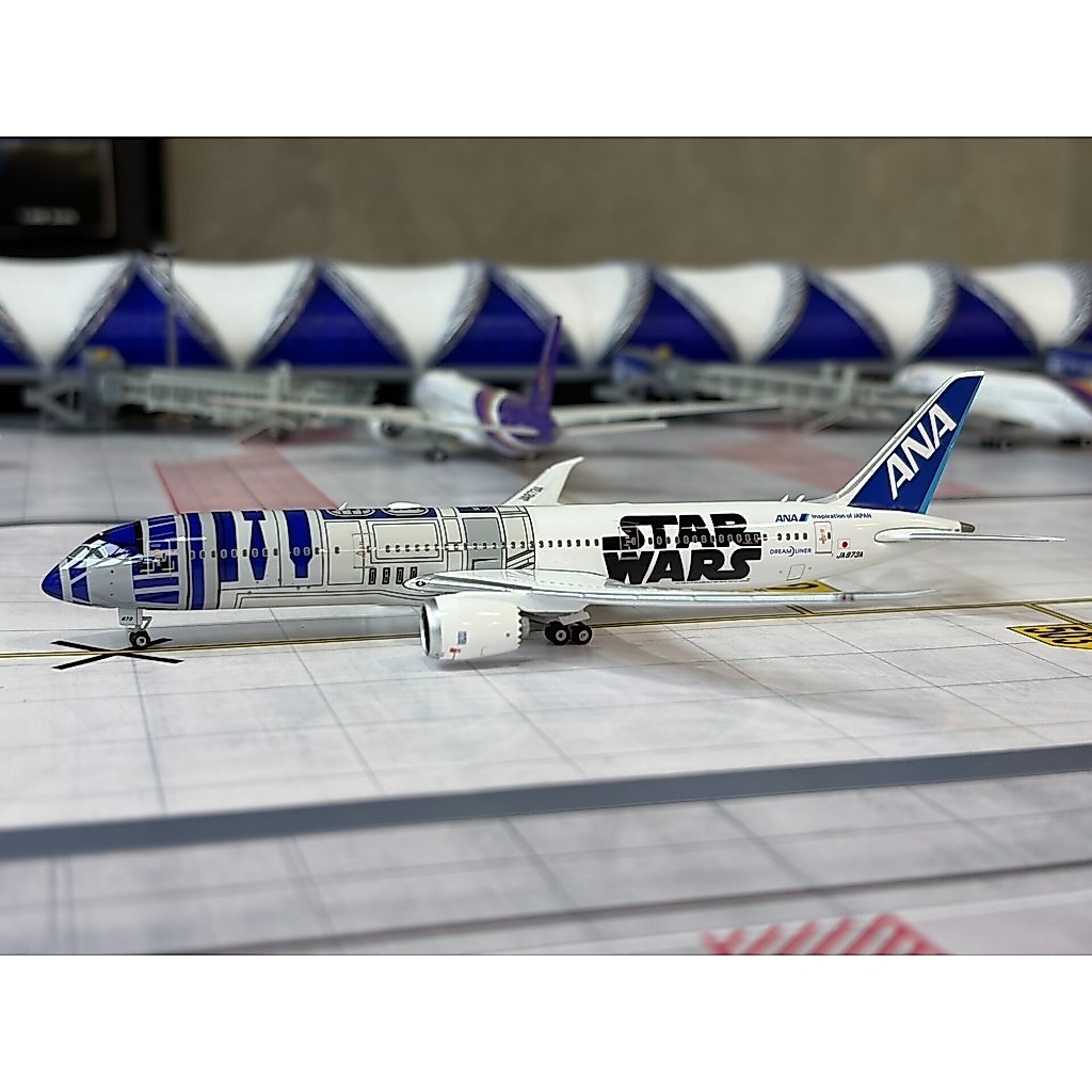 PH 1: 400 All-Japan Sky Boeing 787-9 JA873A Star Wars Painted Eye Test Flawless Before Shipment สามา