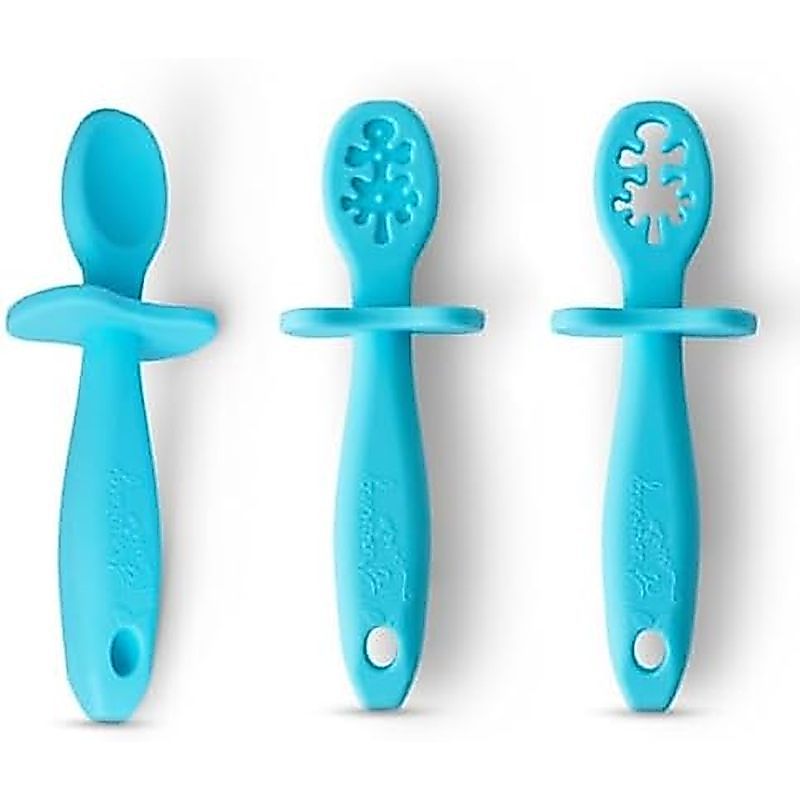 Growing Love Baby Spools Set, Self Feeding 6 เดือน, Pre-Spoon, Baby Supplies, ช้อนเด็กวัยหัดเดิน, ช้