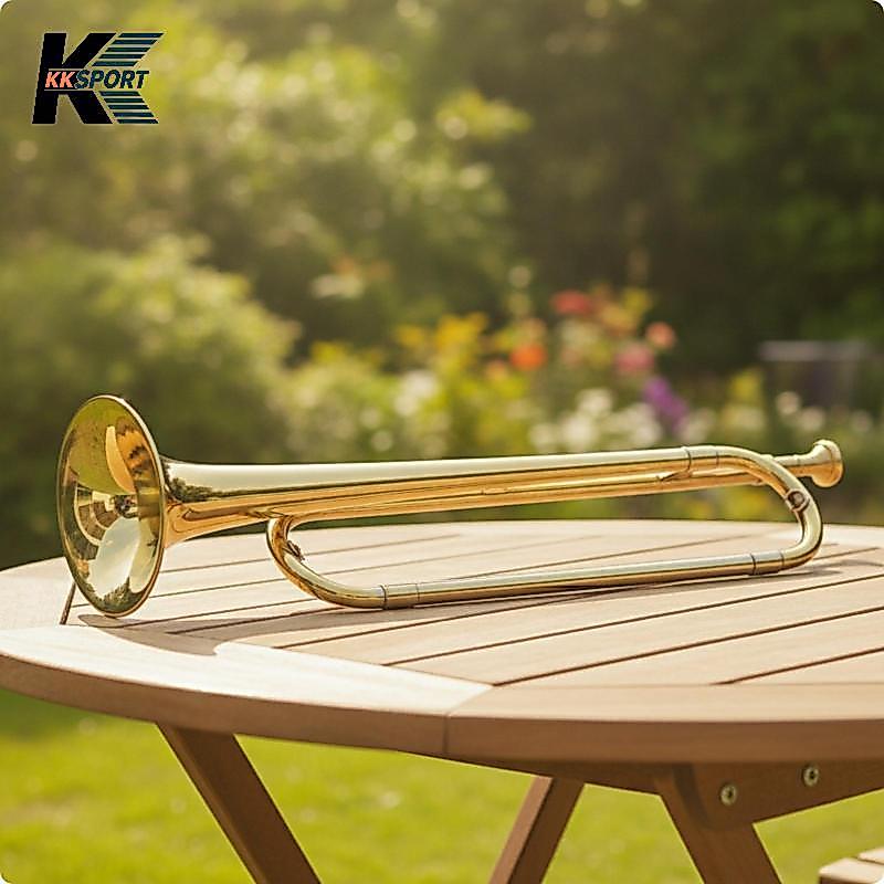 [KKSPORT] Bold Sound Youth แตรทองเหลืองทนทาน Bugle Wind Music Instrument สําหรับกลองและ Bugle Practi