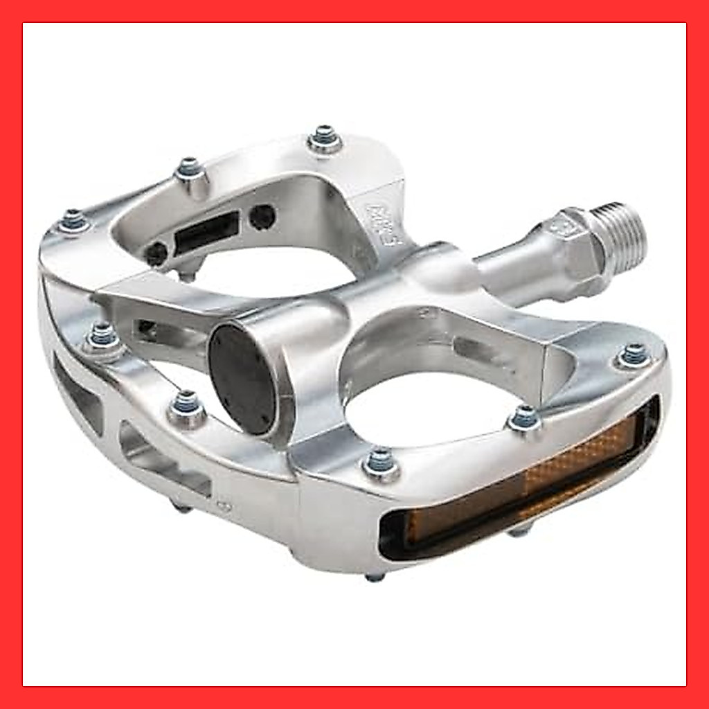 MKS (Mikashima Manufacturing Co., Ltd.) Pretzel Pedals, Color: Silver [Direct from japan]