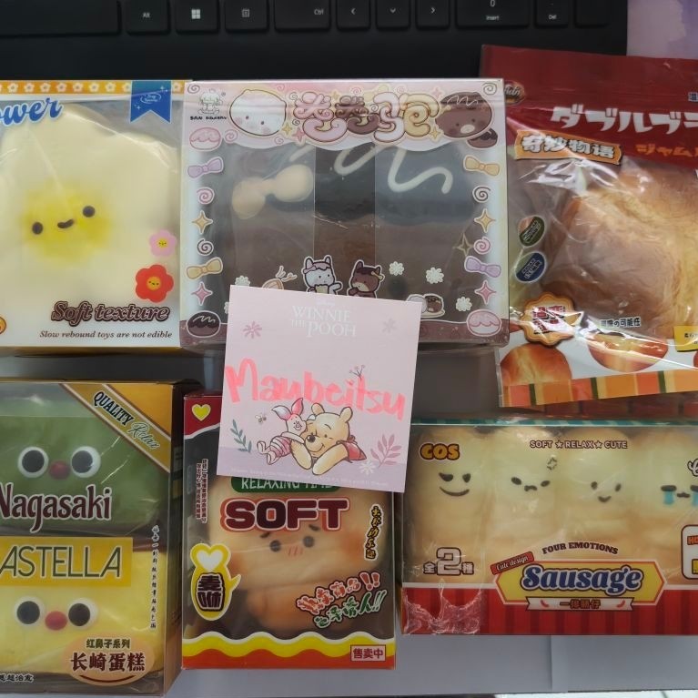 ของเล่น สกุชชี่ Squishy (ของสะสม / มือ2) Mido, COS, ZOEY, SAN Squishy