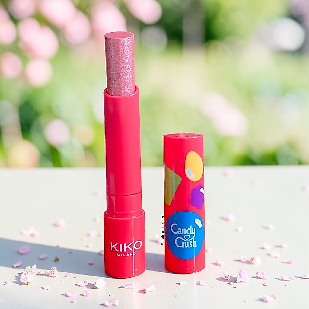 KIKO Candy Crush Ultra-Shimmer Lipstick 3.4 g.รุ่นลิมิเต็ด ลิปบาล์มและลิปกลอส
