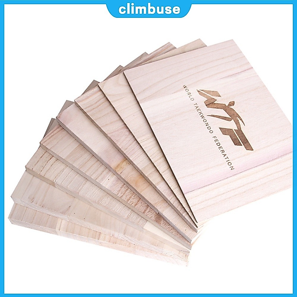 ⚡24ชม.⚡ 10pcs ไม้ Taekwondo Punching Boards Taekwondo Performing Kick Board Breakable คาราเต้ Practi