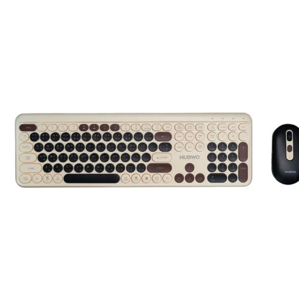 NUBWO NKM638 – BLUETOOTH COMBO SET BROWN
