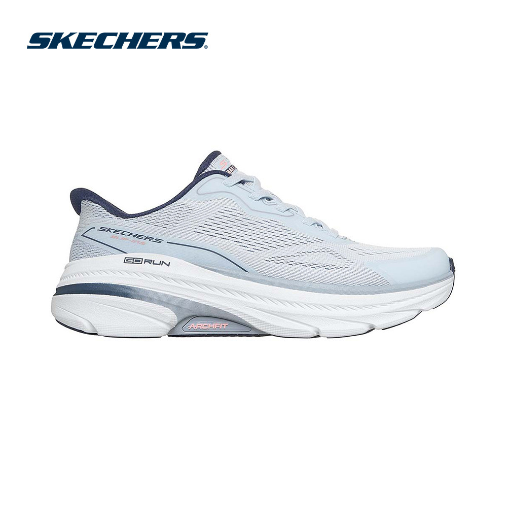 Skechers สเก็ตเชอร์ส รองเท้าวิ่งผู้หญิง Women GOrun Max Cushioning Arch Fit 2.0 Running Shoes - 128965-LTBL (latest)