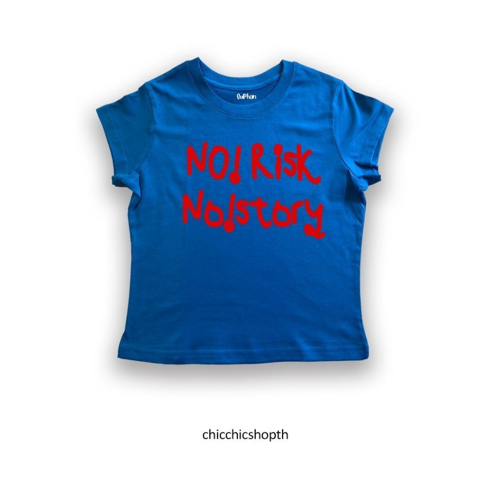 chicchi.cshop | เสื้อยืดbabytee ลาย No!story