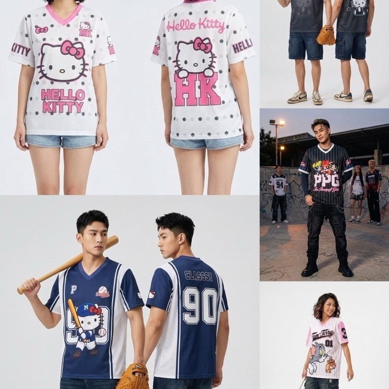 เสื้อสปอร์ตคอวี ผ้าตาข่าย ใส่สบาย เกรดดีผ้าพรีเมียมอก50“ยาว29”