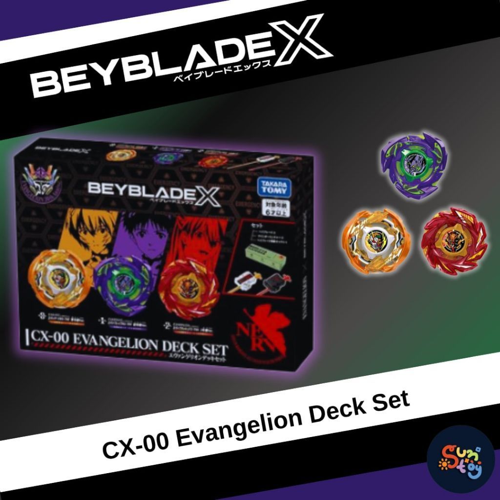 CX-00Evangelion Deck Setล็อตHK สินค้าแท้Takara Tomy