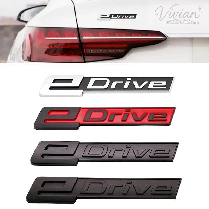 3d EDrive โลโก้รถด้านหลัง Fender Emblem Badge สติกเกอร์จัดแต่งทรงผมอัตโนมัติสําหรับ BMW E ไดรฟ์ 225 
