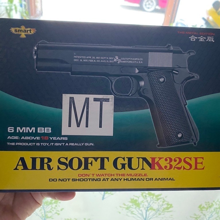 MT1911 /K32 สำหรับเล่นกลางแจ้ง พลาสติกเกรดดี