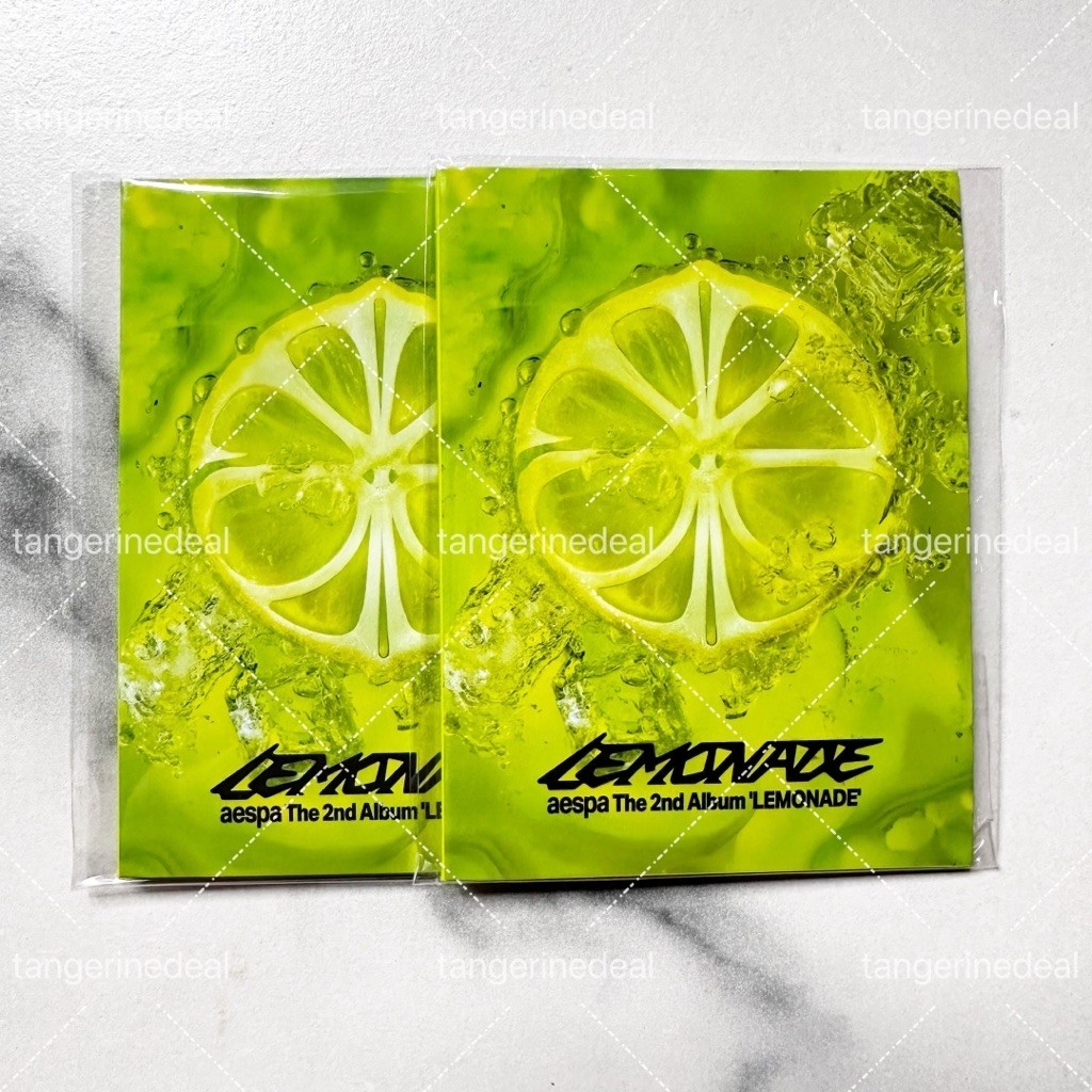 [พร้อมส่ง] QQ MUSIC Digital - aespa 'Lemonade' 🍋✨