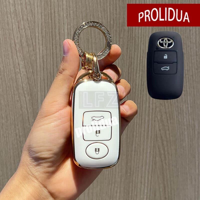 เคสกุญแจรีโมทรถยนต์ Tpu อุปกรณ์เสริม สําหรับ Toyota New Yaris Ativ 2022