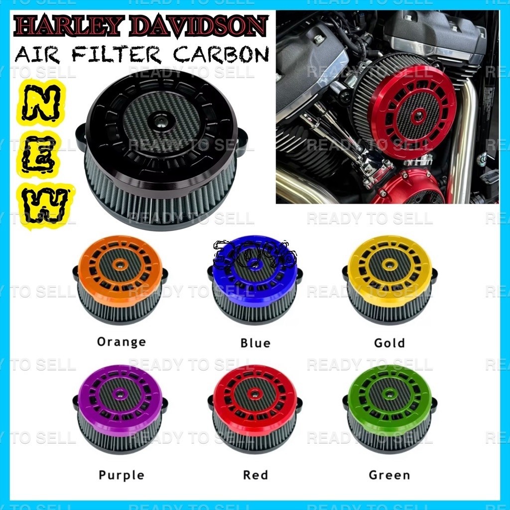 NEW!! Air Filter Carbon Harley Davidson M8 Softail Touring Gen1
