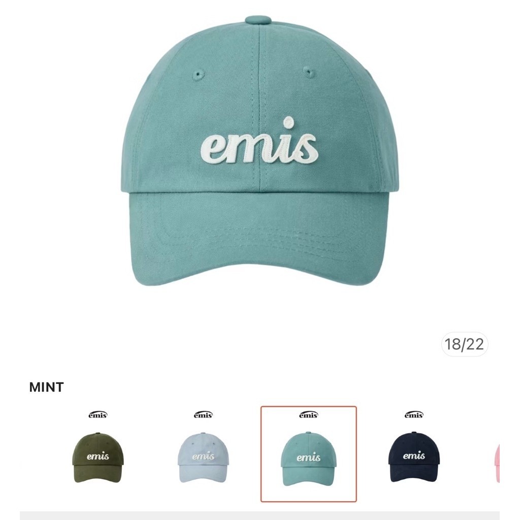 หมวก emis ของแท้100%✅