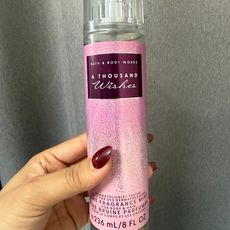 ของแท้!! Bath & Body Works A Thousand Wishes Fine Fragrance Mist มิส สเปรย์น้ำหอม 236ml.