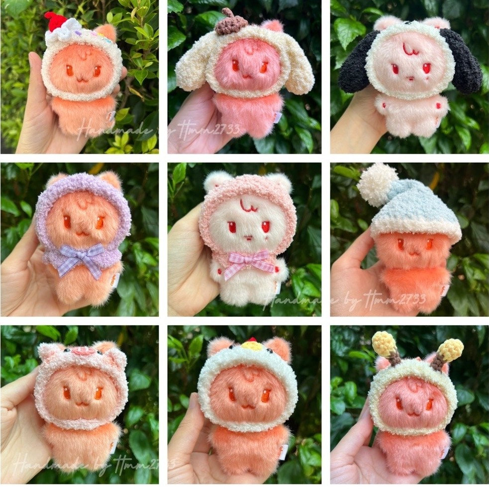 หมวกถักไหมพรม ตุ๊กตาATEEZ X ANITEEZ POP-UP STORE [ANITEEZ IN COLOR] COLOR TINY ANITEEZ DOLL *ไม่รวมตุ๊กตา*