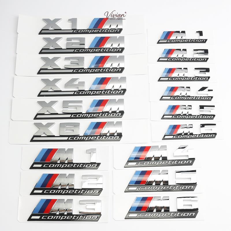 สติกเกอร์ตราสัญลักษณ์โลโก้รถยนต์ BMW M2 Thunder Version สําหรับ BMW M Power M1 M2 M3 M4 M5 M6 X1M X2