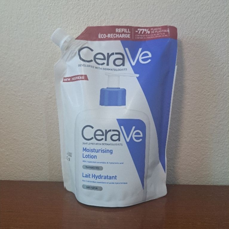 ล็อตใหม่ล่าสุด ผลิต 03/2026 Cerave Moisturising Lotion (Refill) 473 ml. เซราวี มอยส์เจอร์ไรเซอร์ โลขั่น (รีฟิล) 473 มล.