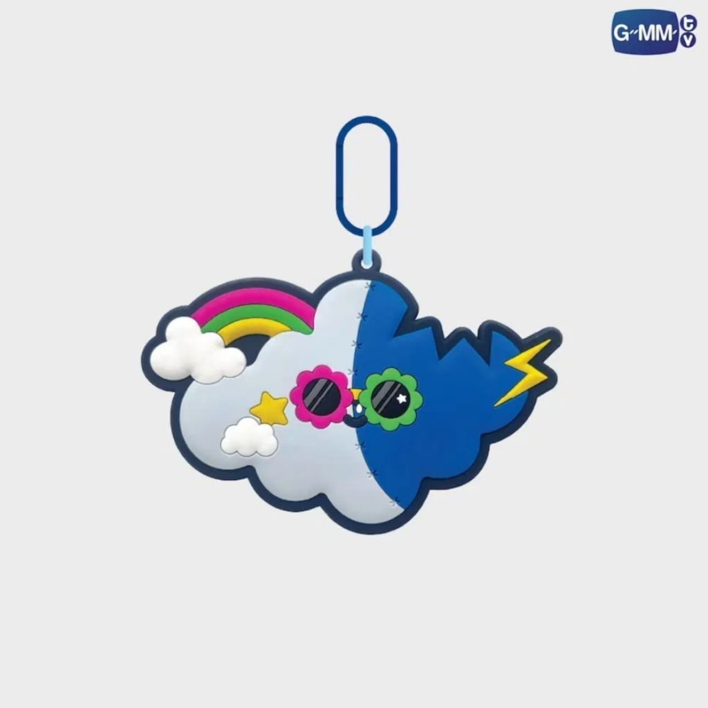 SMYLE MIRROR KEYCHAIN