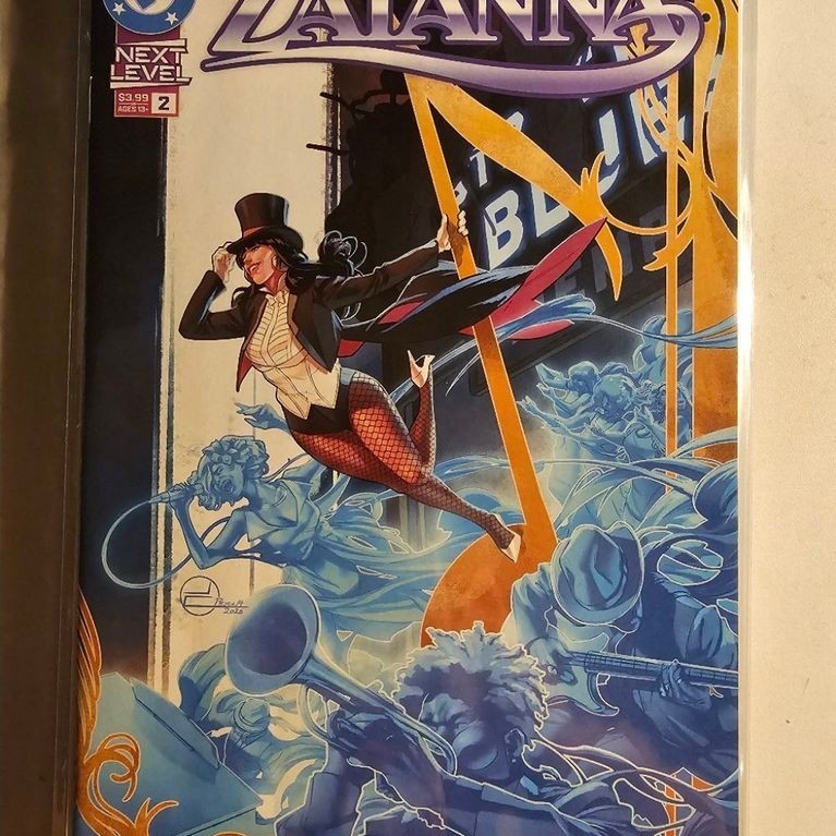 ZATANNA #2 – COVER A JAMAL CAMPBELL