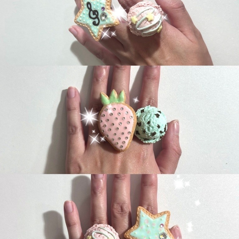 icecream ring แหวนไอติม free size