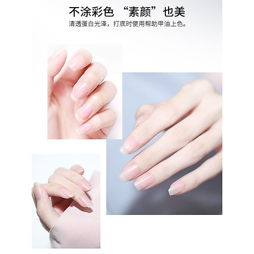 น้ำยาทาเล็บ สีทาเล็บ โปร่งใสโปร่งใสยาทาเล็บ No-อบ Quick-Drying ปลอดภัย Water-Free Bright Oil ยาทาเล็