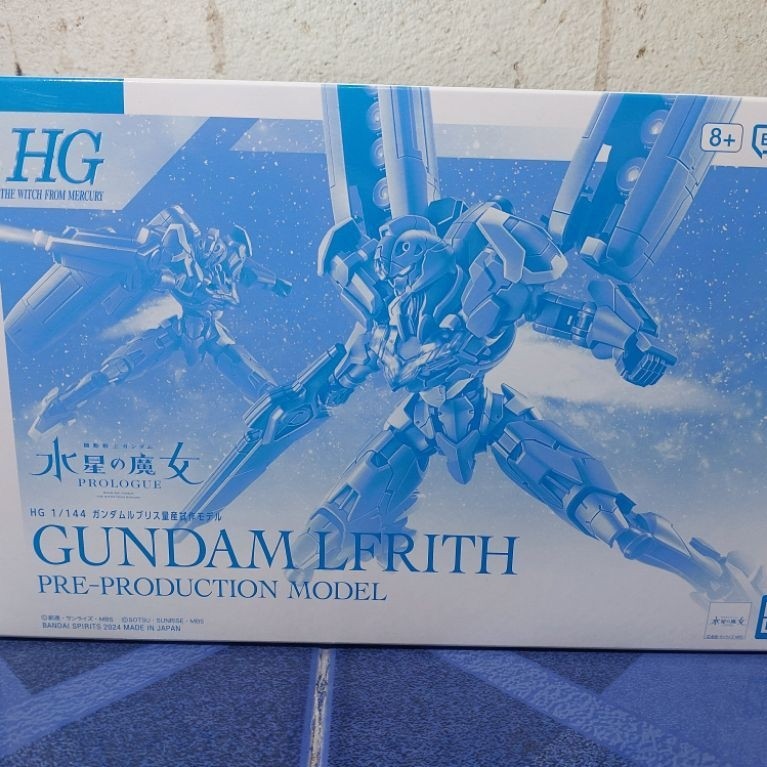 P-BANDAI HG 1/144 Gundam Lfrith Pre-Production Model