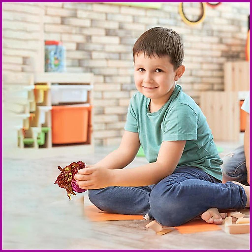 3d พิมพ์ Hermit Crab Fidget ของเล่น Hermit Crab ของเล่น Fidget Sensory ความเครียดบรรเทา Articulated 