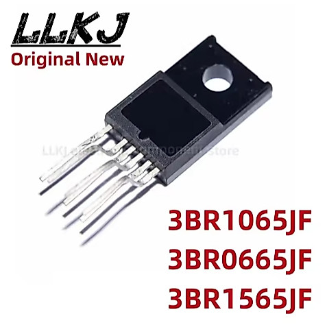 5 ชิ้น 3BR1065JF 3BR0665JF 3BR1565JF TO220F-6 MOS FET TO-220F-6