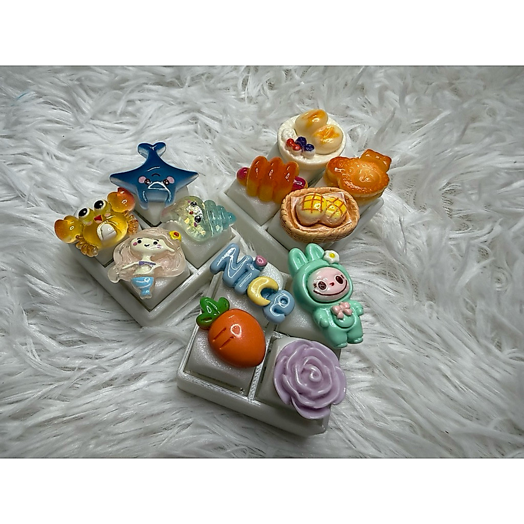 พวงกุญแจ3D.clicker.keycap สั่งทำ