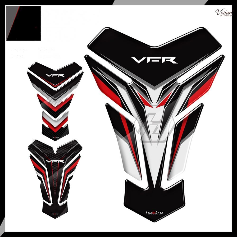 สติกเกอร์เรซิ่น 3D สําหรับติดตกแต่งถังน้ํามันรถจักรยานยนต์ Honda VFR VFR400 VFR800 X/F VFR1200F【1