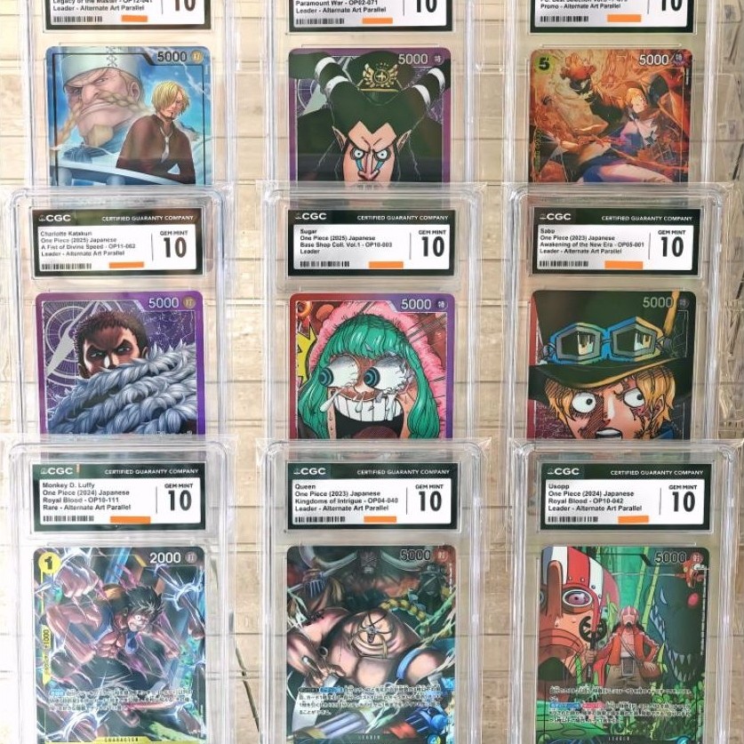 การ์ดเกรด​ CGC10.​ ONE​ PIECE​