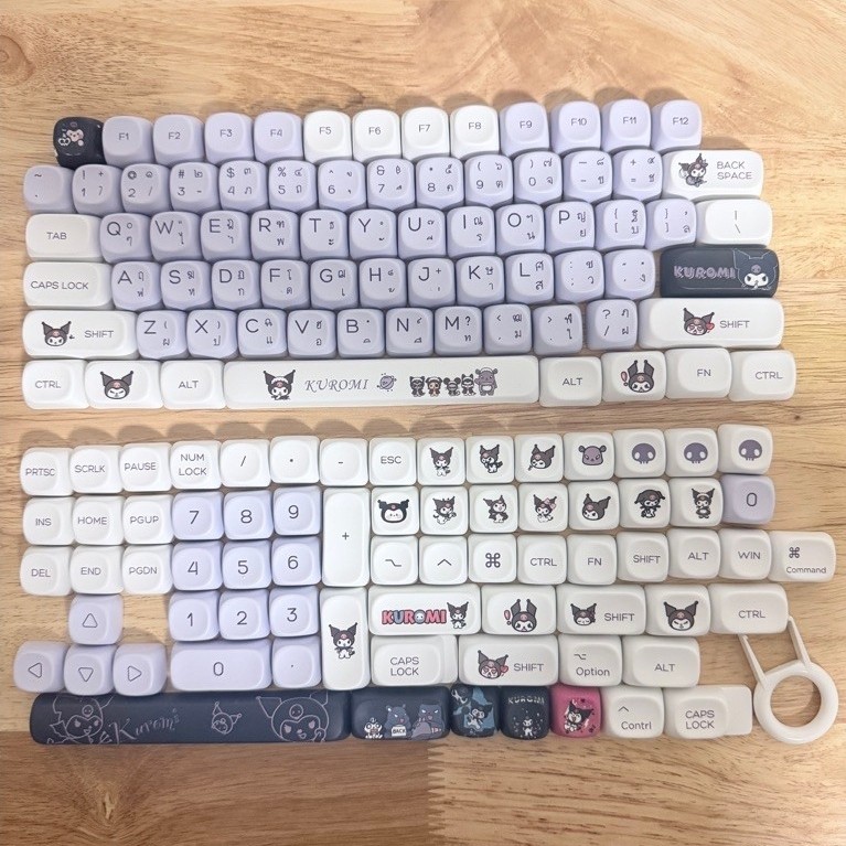 Keycap Kuromi ภาษาอังกฤษ/ไทย