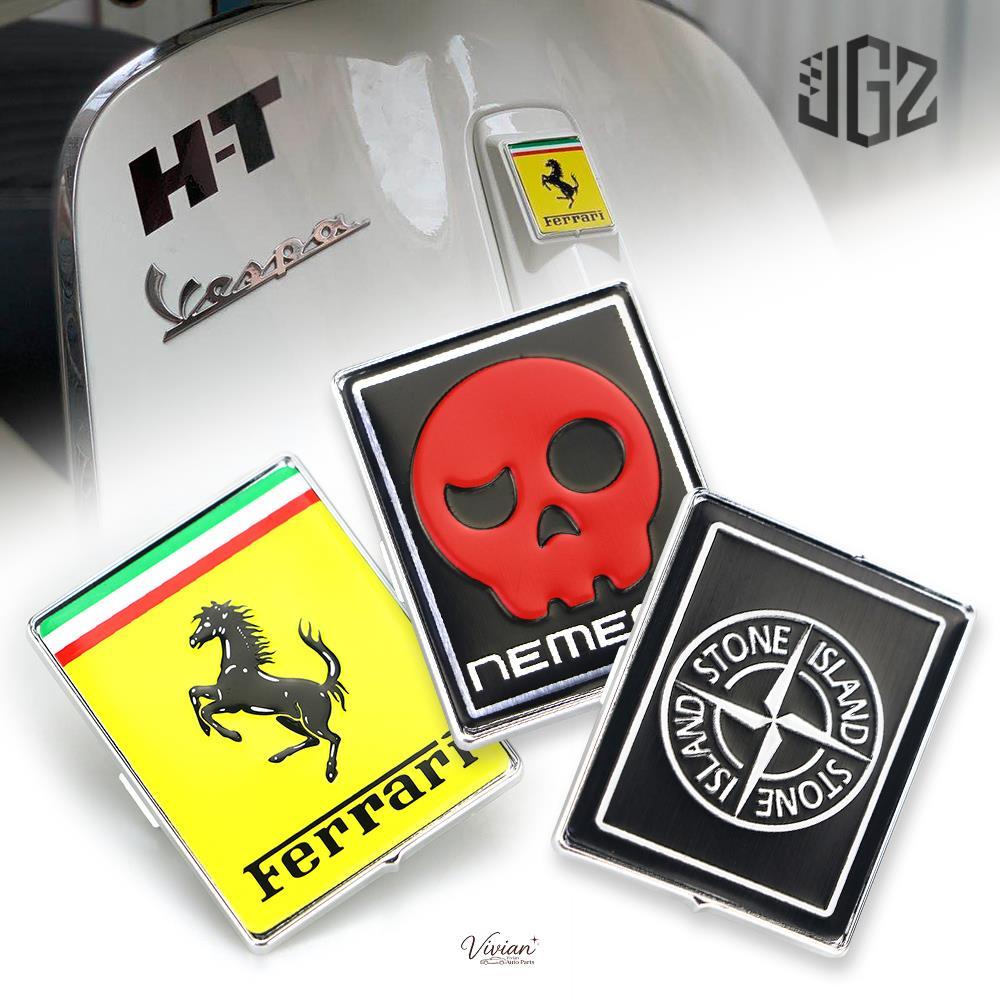 สติกเกอร์โลโก้ VESPA ลาย P PIAGGIO แต่งน้ารถ สำหรับ VESPA Gts 250 300 Sprumavera 150 Lx 125 S125 SPR