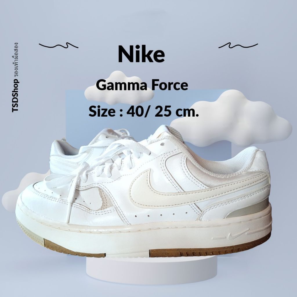 รองเท้ามือสอง  Nike Gamma Force แท้ 💯 / ไซส์ 40