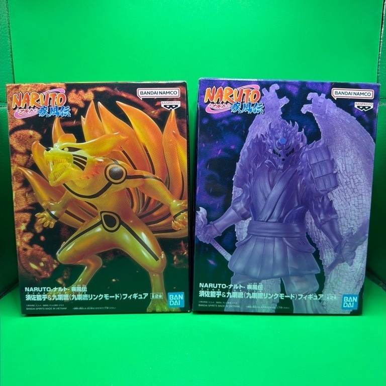 (พร้อมส่งด่วน)Naruto Shippuden: Susano'o & Kurama (Kurama Link Mode) Bandai เซ็ตที่ออกแบบมาให้วางคู่