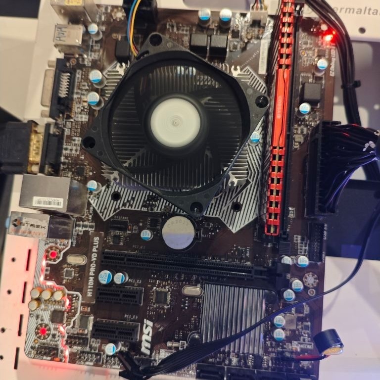 เมนบอร์ด msi h110m งานช่างเปิดติด ภาพไม่ขึ้น