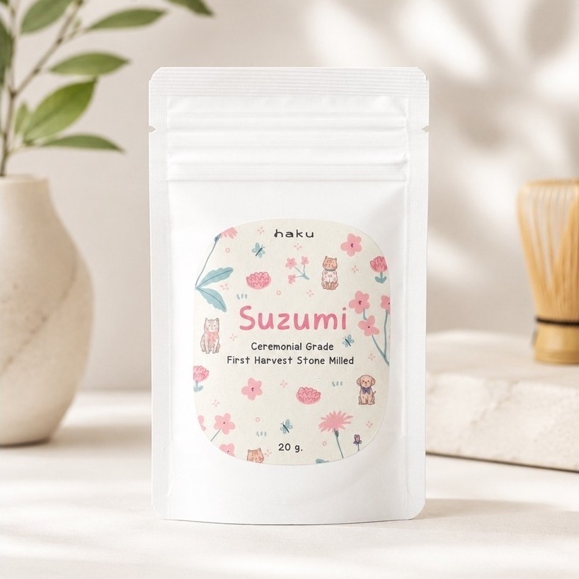 [พร้อมส่ง] HAKU MATCHA SUZUMI 20g 🥜 [ถั่วคั่ว ถั่วตะโกนมาก⭐️]