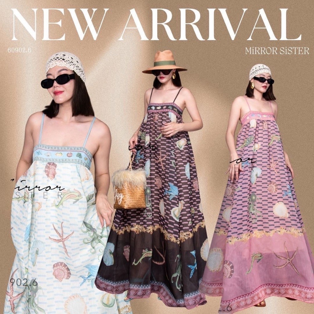 ••MiRROR SiSTER’s OCEAN FRoNT MaXiDRESS••
