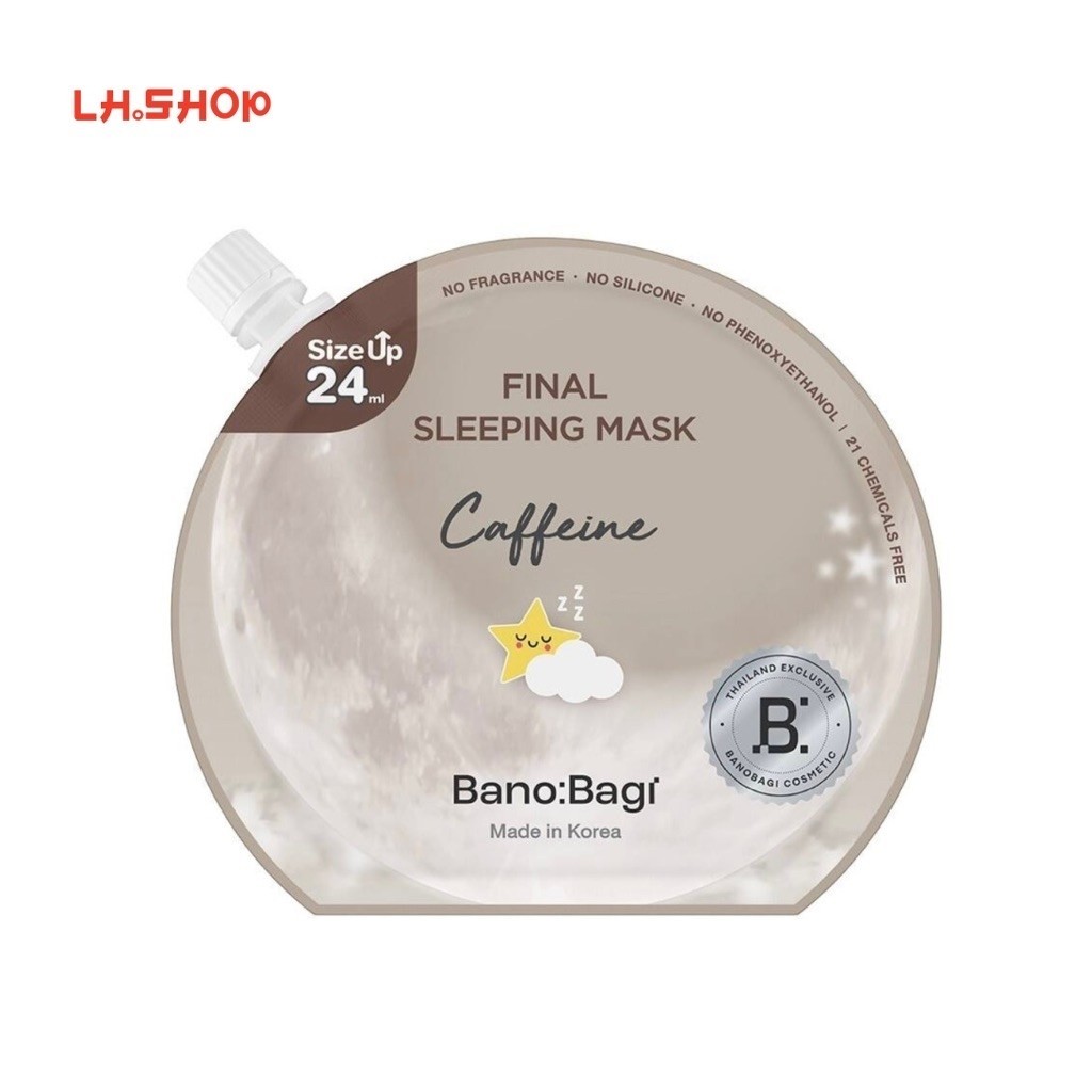 BANOBAGI Final Sleeping Mask Caffeine มาร์กหน้า