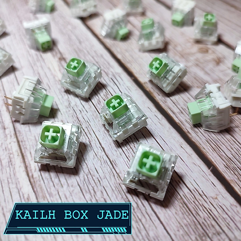 NovelKeys x Kailh Box Jade Switch Clicky Switch สวิตช์คีย์บอร์ด Mechanical Switch สำหรับ Mechanical 