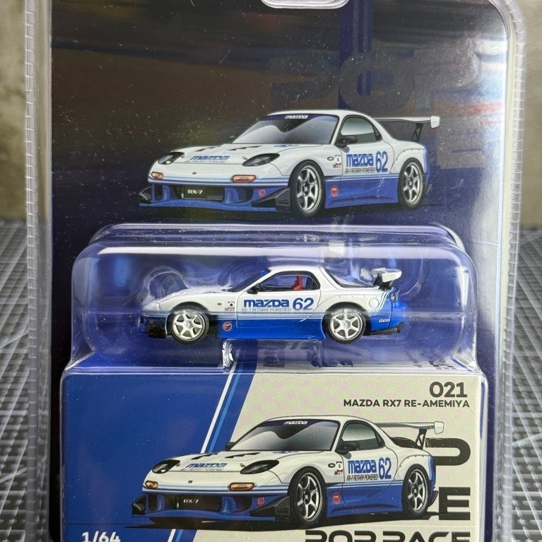 ▫️Mazda RX7 RE-Amemiya #021 Scale 1:64 ยี่ห้อ Pop Race
