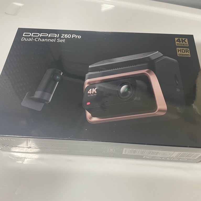ddpai z60 pro dual กล้องติดรถยนต์ (ตัว show ไม่แกะซีล)