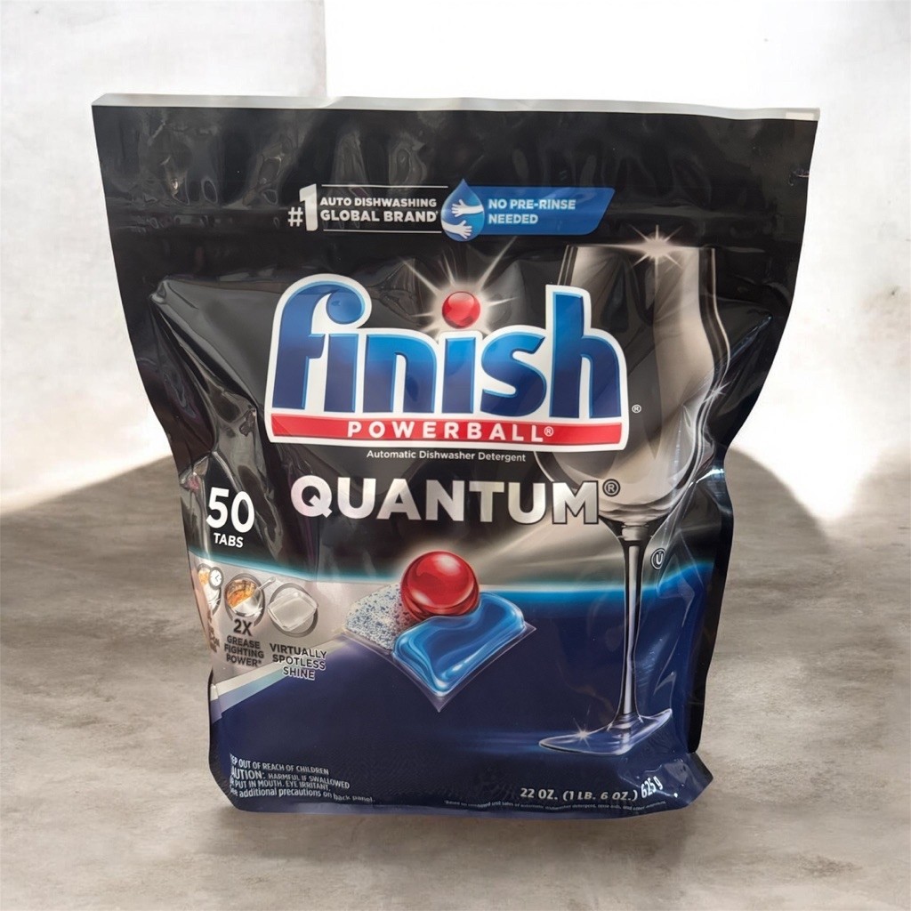 (พร้อมส่ง)🇺🇸ก้อนล้างจาน Finish powerball quantum นำเข้าจากอเมริกา